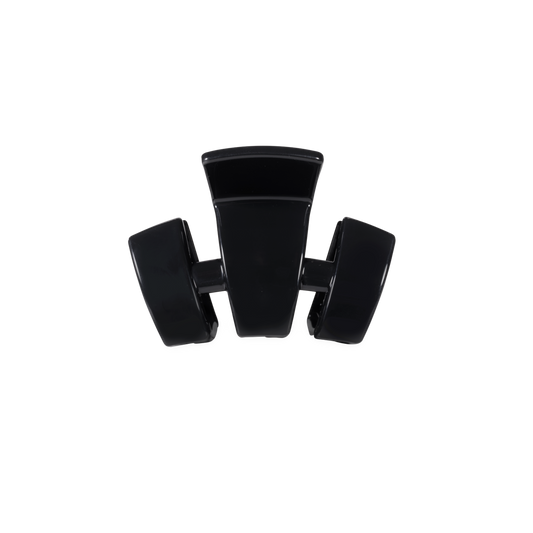 TELETIES - Classic | Jet Black | Petite | Claw Clip