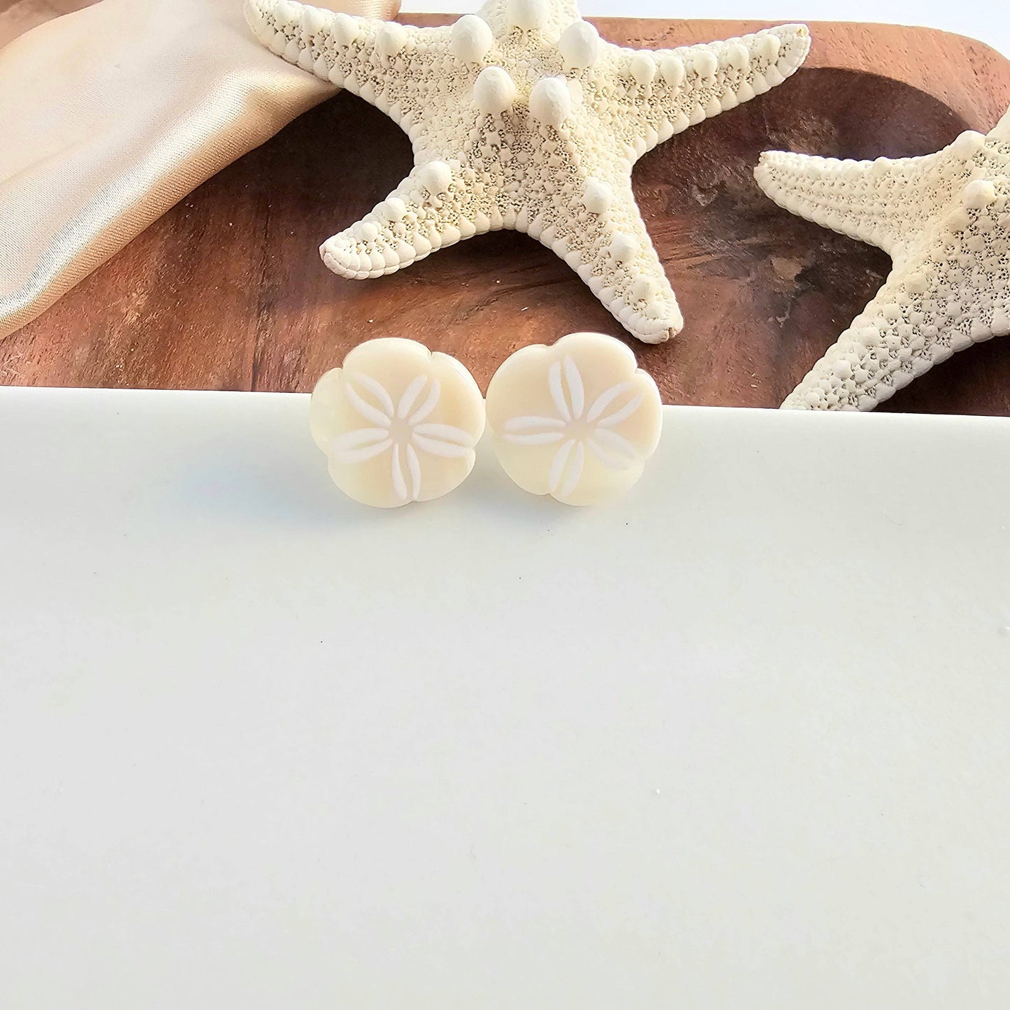 Sand Dollar Studs