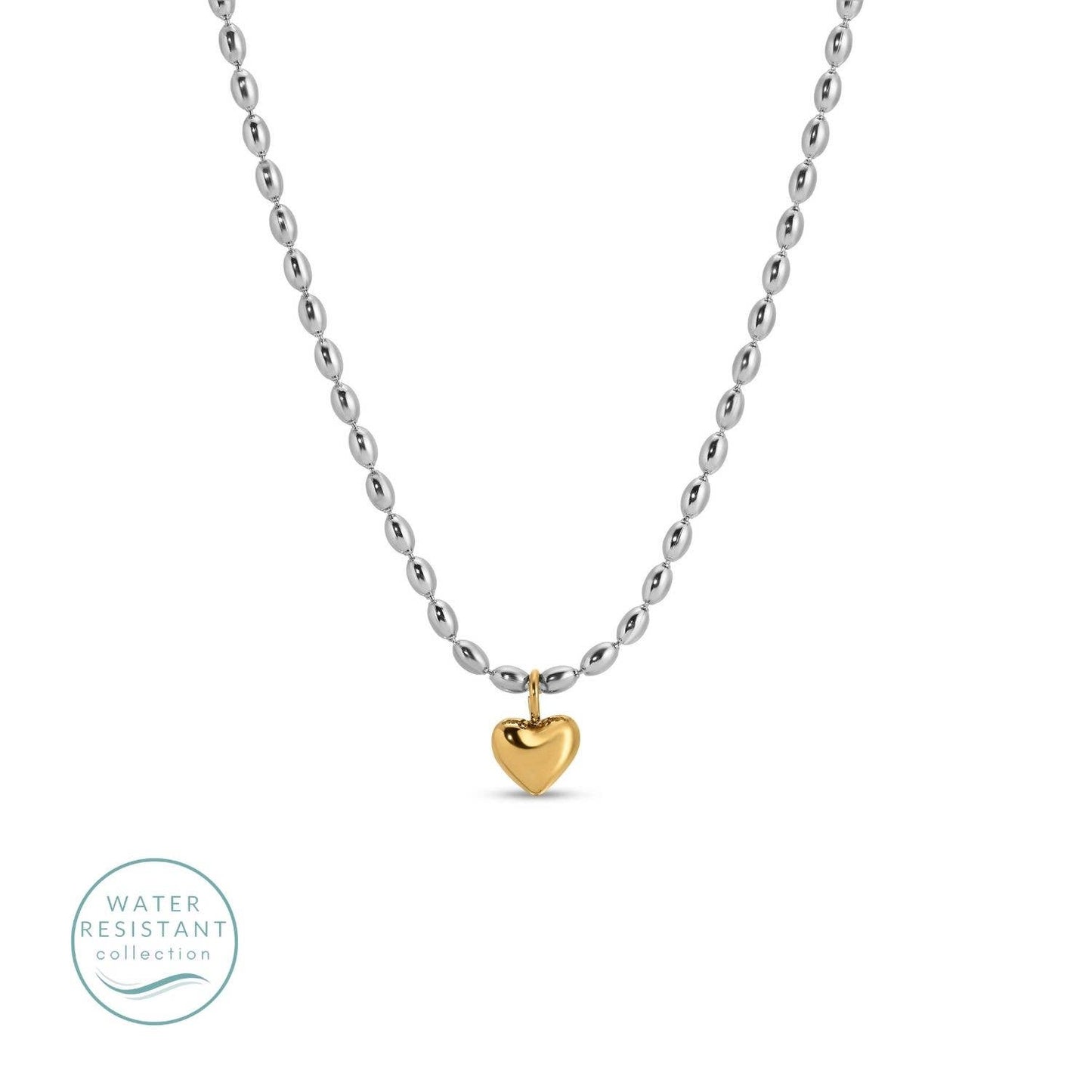 Petite Heart Water-Resistant Necklace
