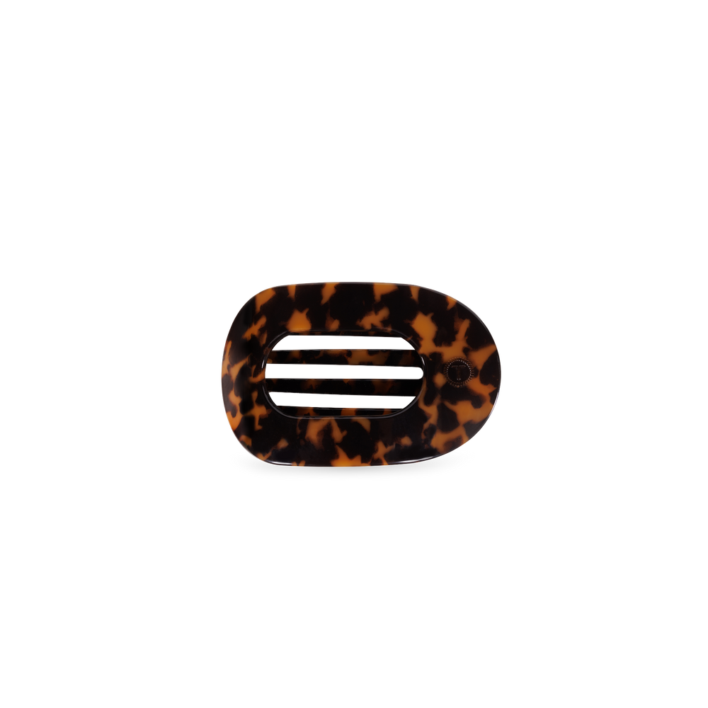 TELETIES - Tortoise | Tiny | Flat Round Clip
