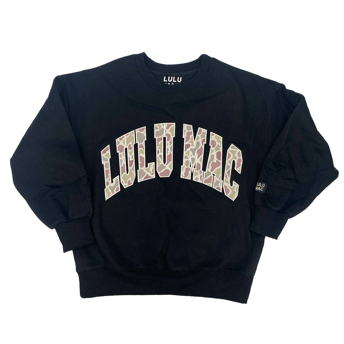 Black & Camo Sweatshirt