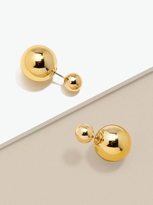 ZENZII - Beaded Ear Jacket Stud