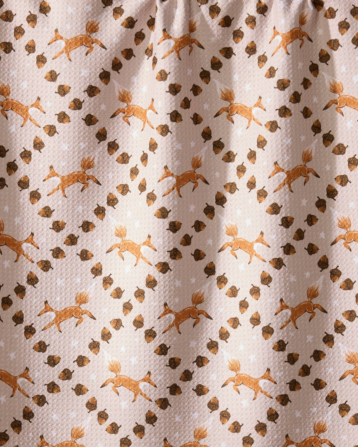 Geometry - Foxes and Twinkles Tea Towel