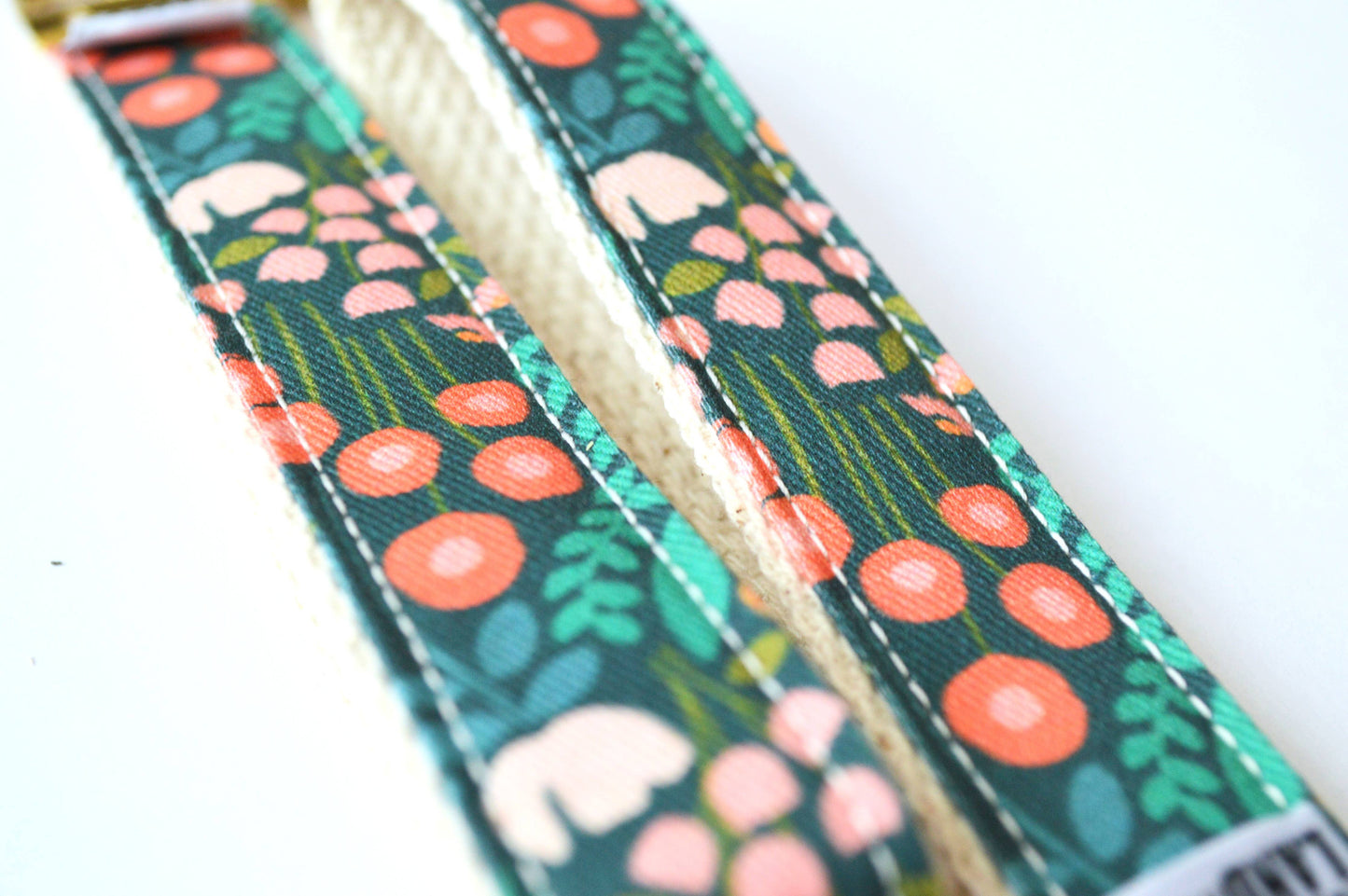 Key Fob Wristlet - Flower Garden 