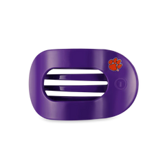 Clemson University Flat Round Hair Clip