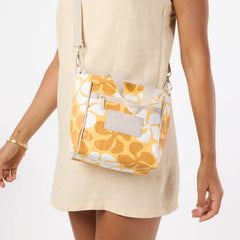 Funky Plumeria Crossbody