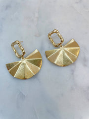 Gold Statement Earrings