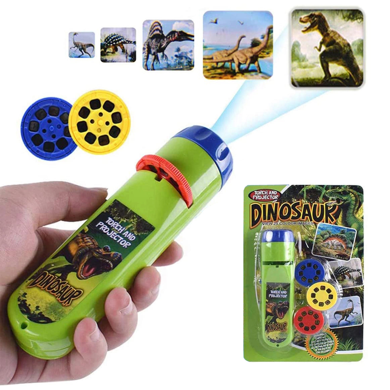 Dinosaur Torch Projector Light Toy