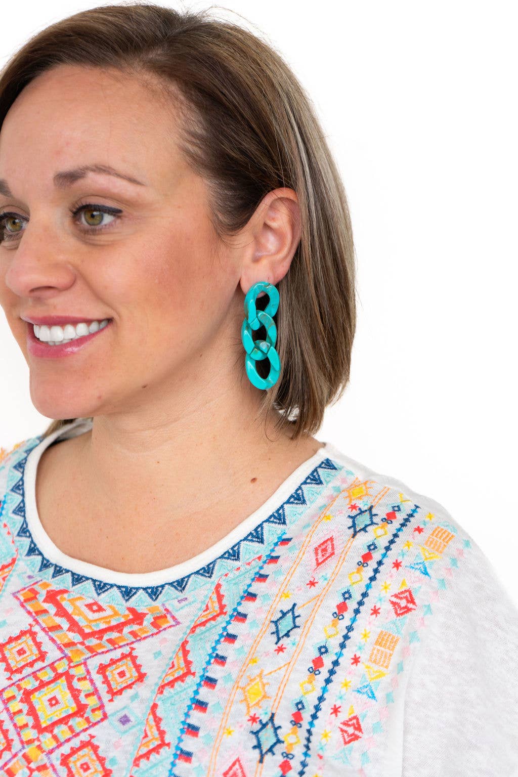 Turquoise Brooklyn Earrings