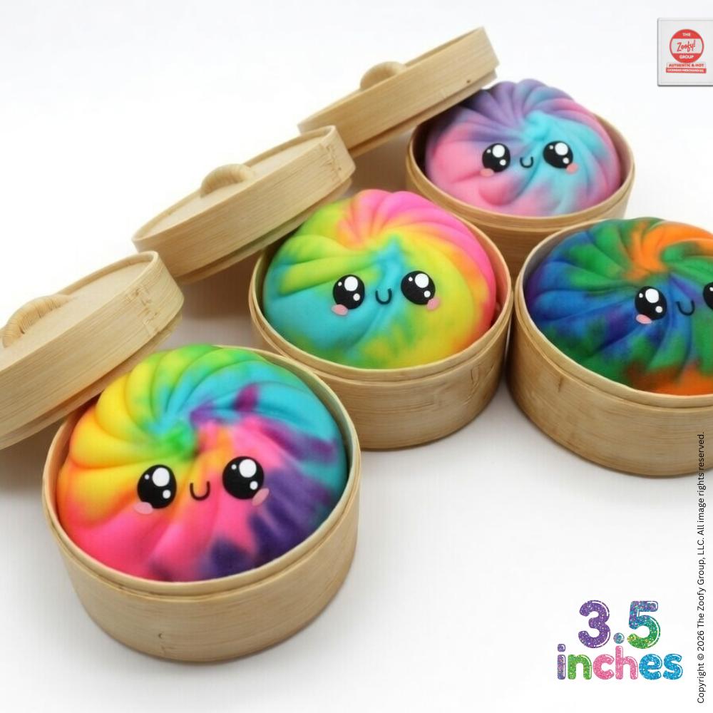 3.5" Tie Dye Mystery Dumpling