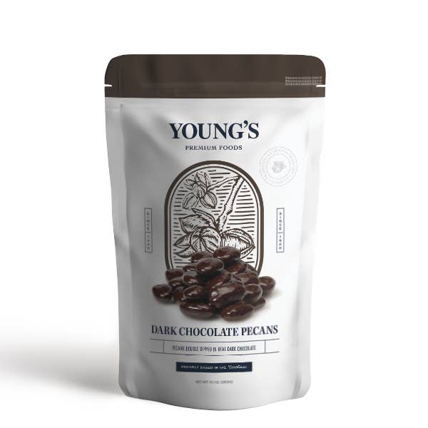 Young’s Double Dipped Dark Chocolate Pouches - 4.5oz