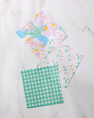 Geometry - Dreaming of Florals Dishcloth Set