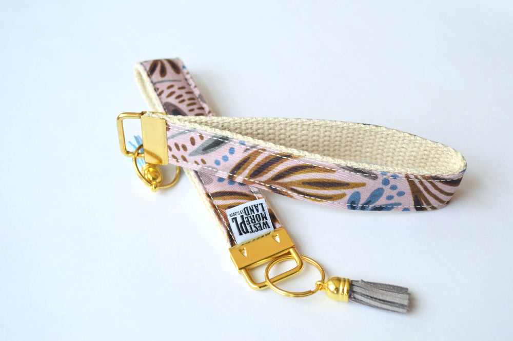 Key Fob Wristlet - Henrietta Mocha Mousse 