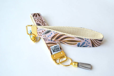 Key Fob Wristlet - Henrietta Mocha Mousse 