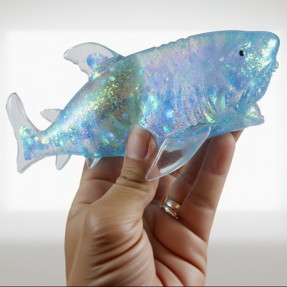 6" Shark Sugar Squishy Toy