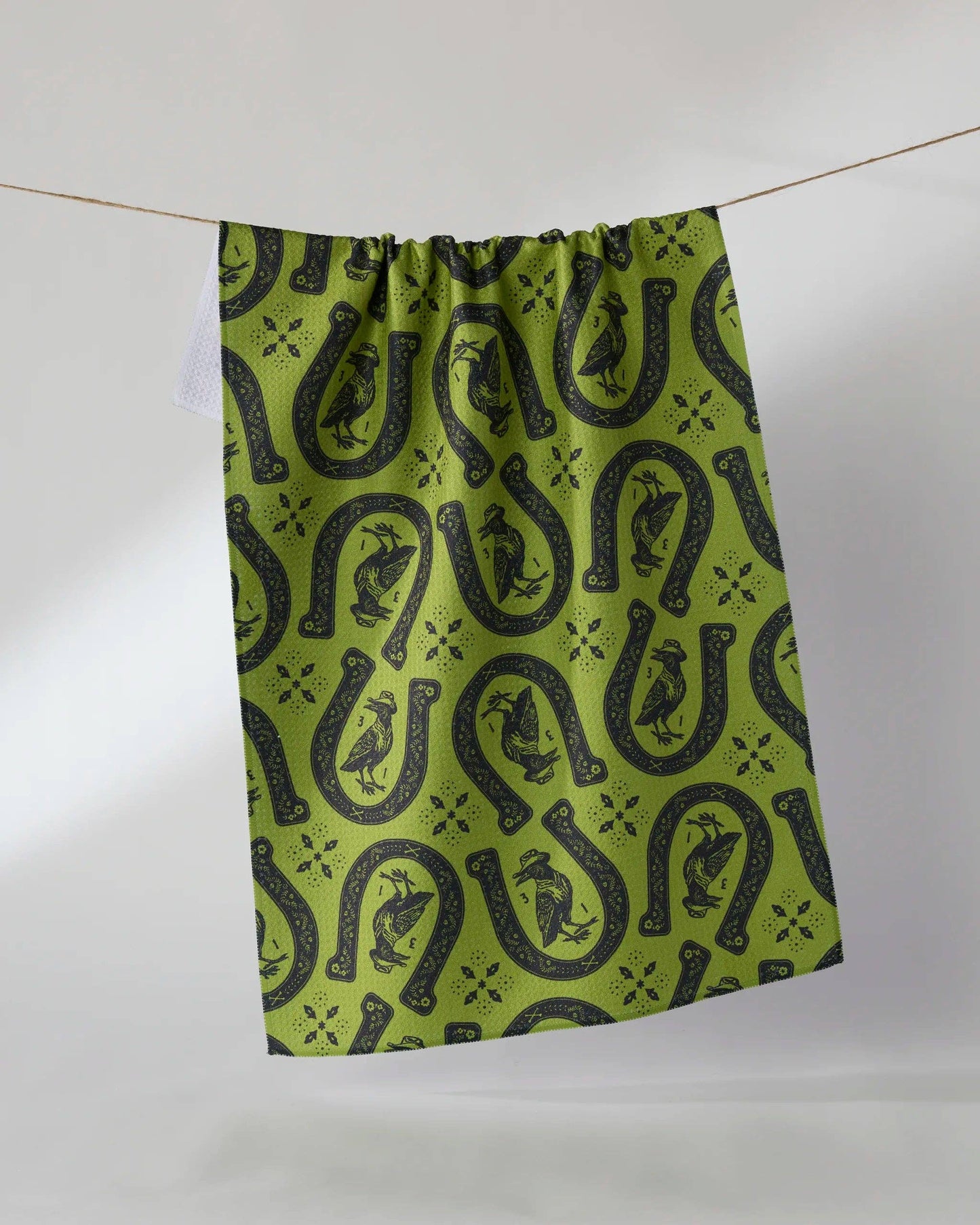 Geometry - Lucky Crow Tea Towel
