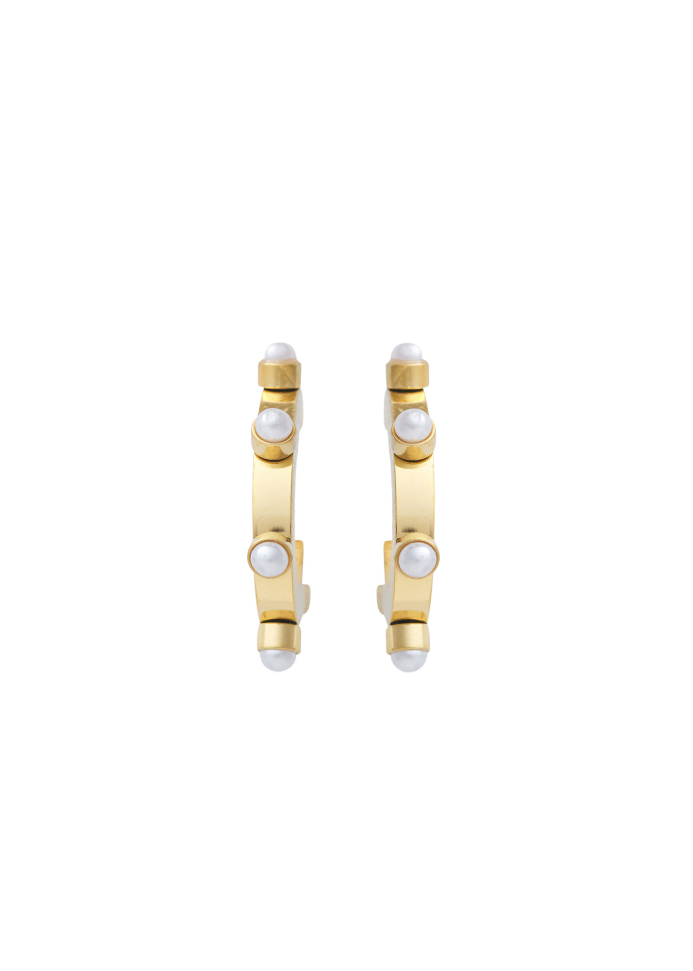 Hjane Jewels - Belle Pearl Hoops Hypoallergenic Water Resistant