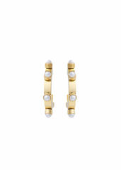 Hjane Jewels - Belle Pearl Hoops Hypoallergenic Water Resistant