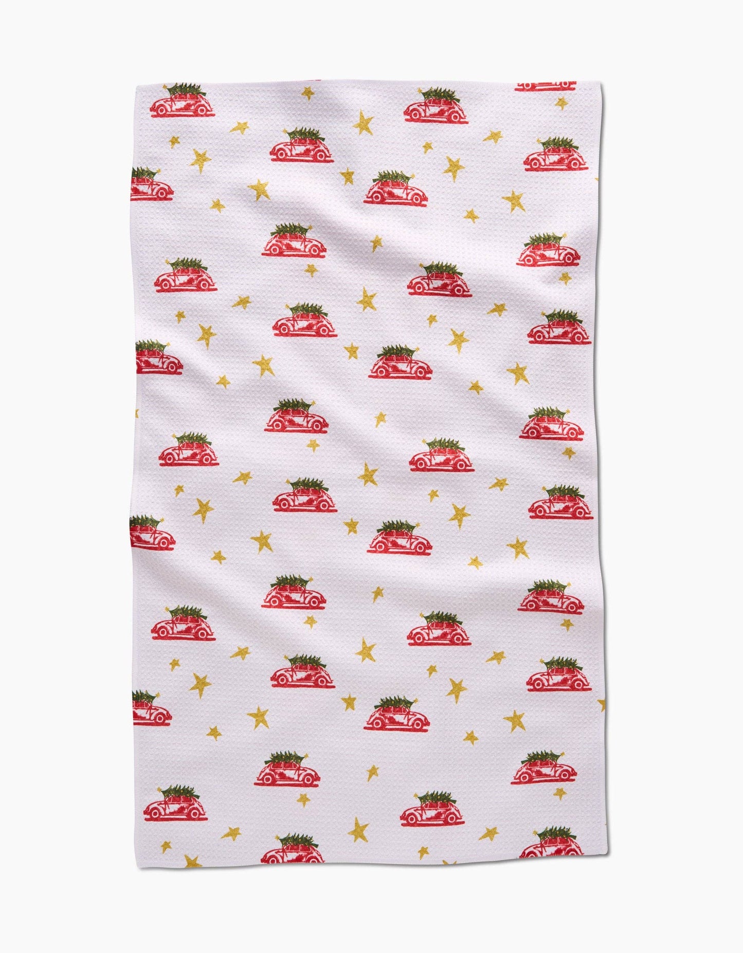 Geometry - Christmas Bug Tea Towel