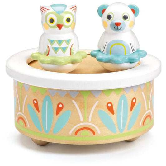 Baby White Music Box