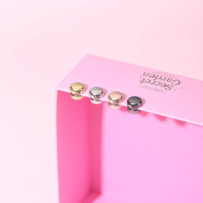 Scarf Strong Magnetic Buckle Two-Purpose Brooch Collar Clip