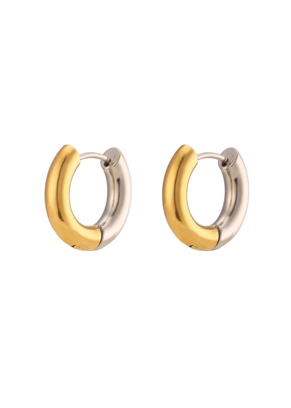 Hjane Jewels - Two Tone Huggies