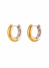 Hjane Jewels - Two Tone Huggies