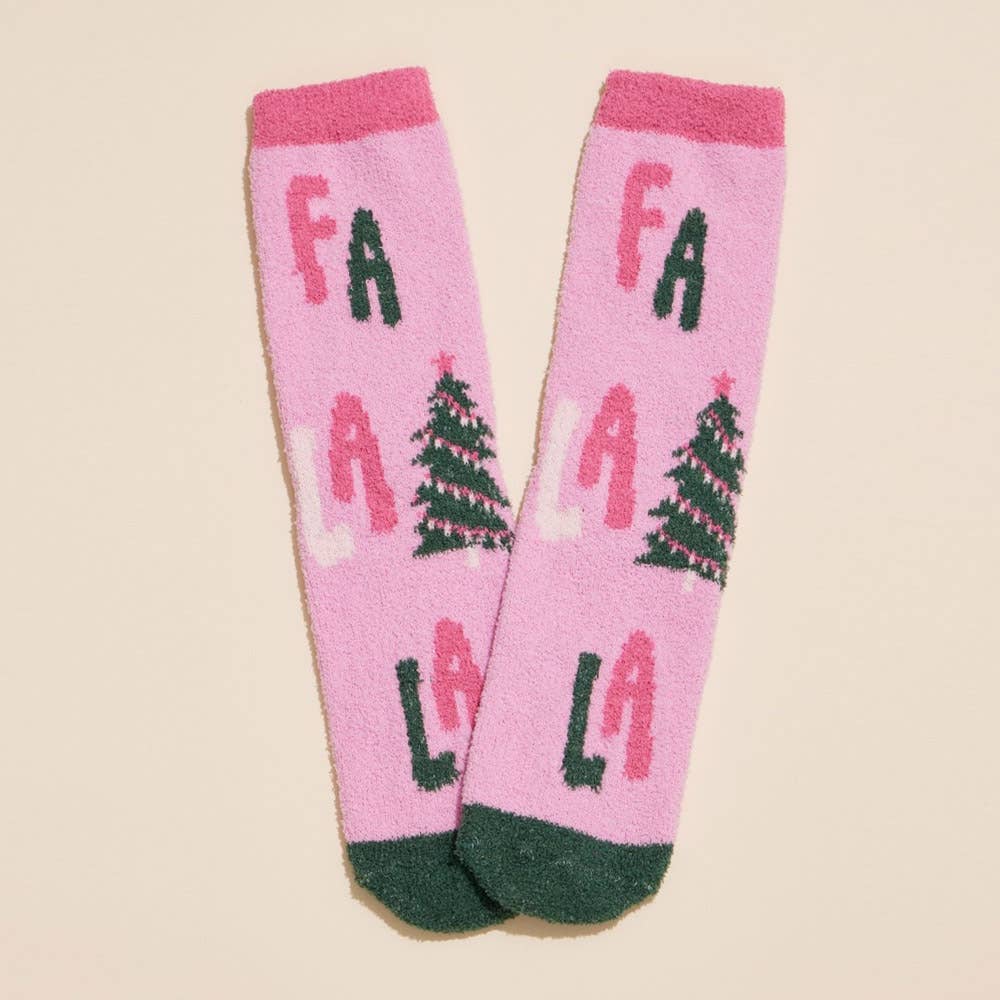 4 Pairs - Holly Jolly Christmas Bundle Gift Socks Set