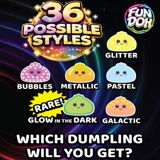 4" Fun Doh Mystery Dumplings - Ultra Rare Collection