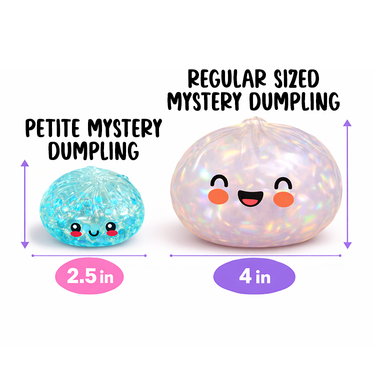 2.5" Fun Doh Squishy Mystery Mini Dumpling