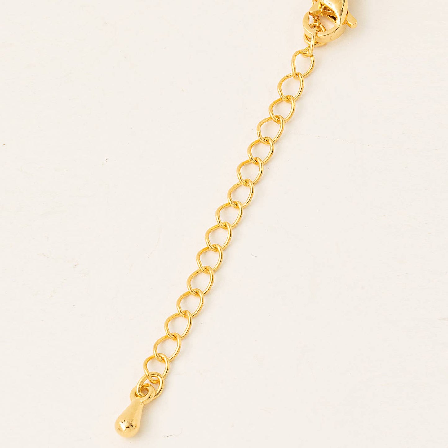 Dainty Saturn Chain Link Necklace