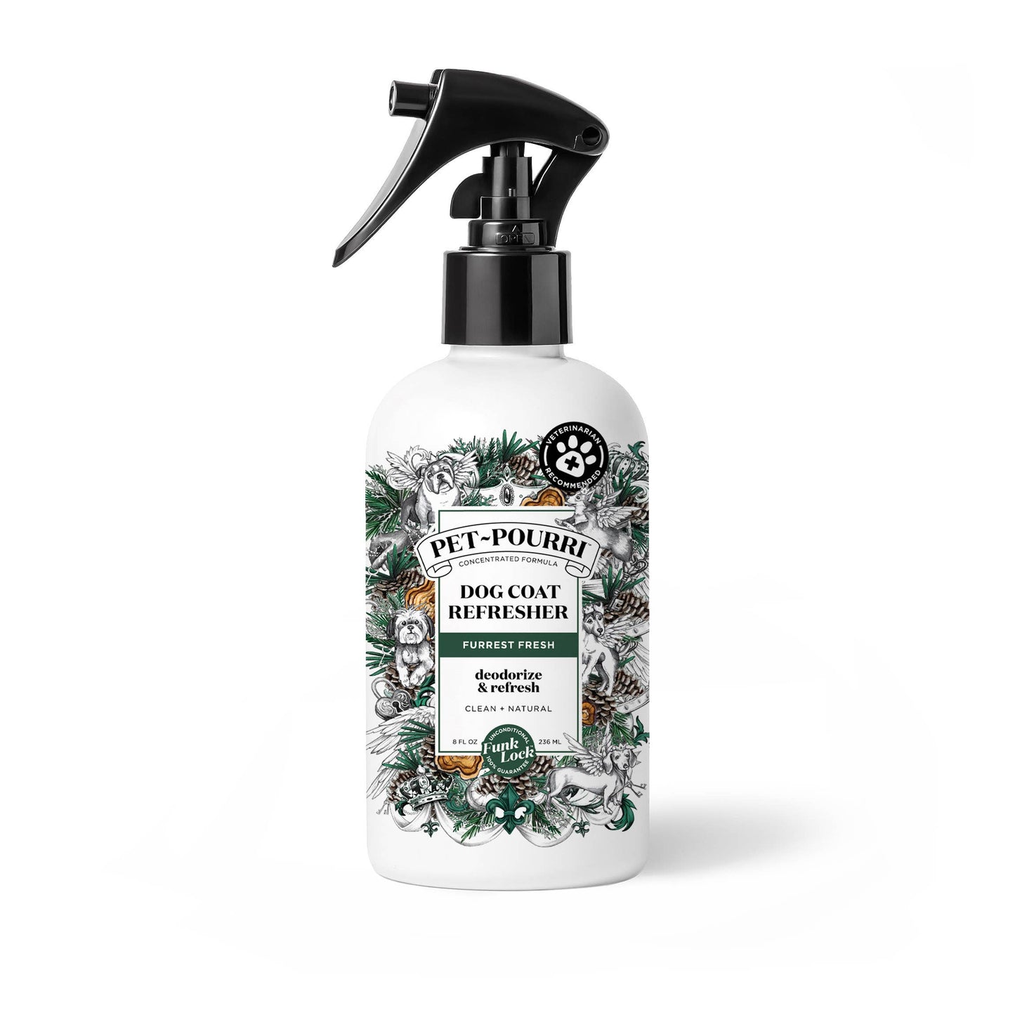 Pet~Pourri Dog Coat Refresher ~ Furrest Fresh 8oz
