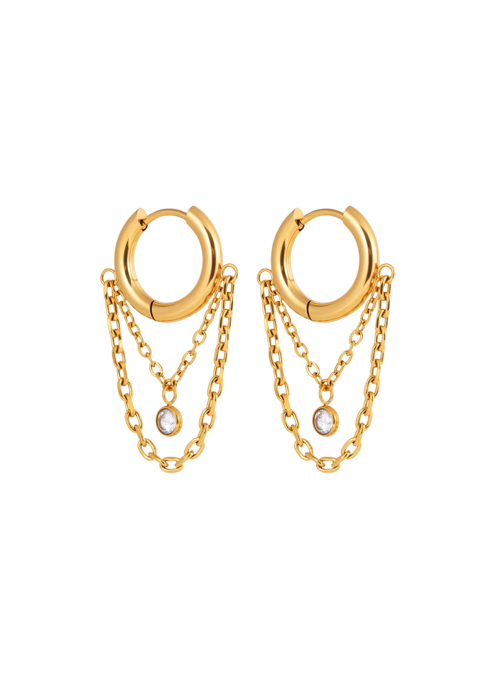 Hjane Jewels - Terri Huggie Hoops