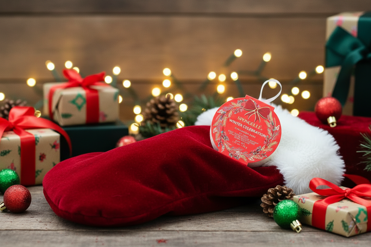 Winter Celebration - Cinnamon Bark Holiday Wreath Buffer