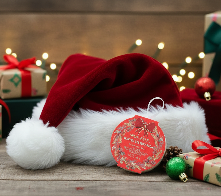 Winter Celebration - Cinnamon Bark Holiday Wreath Buffer