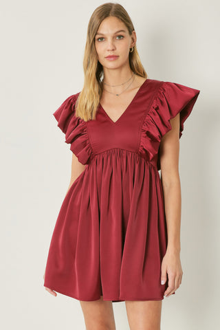 Maren Satin Dress