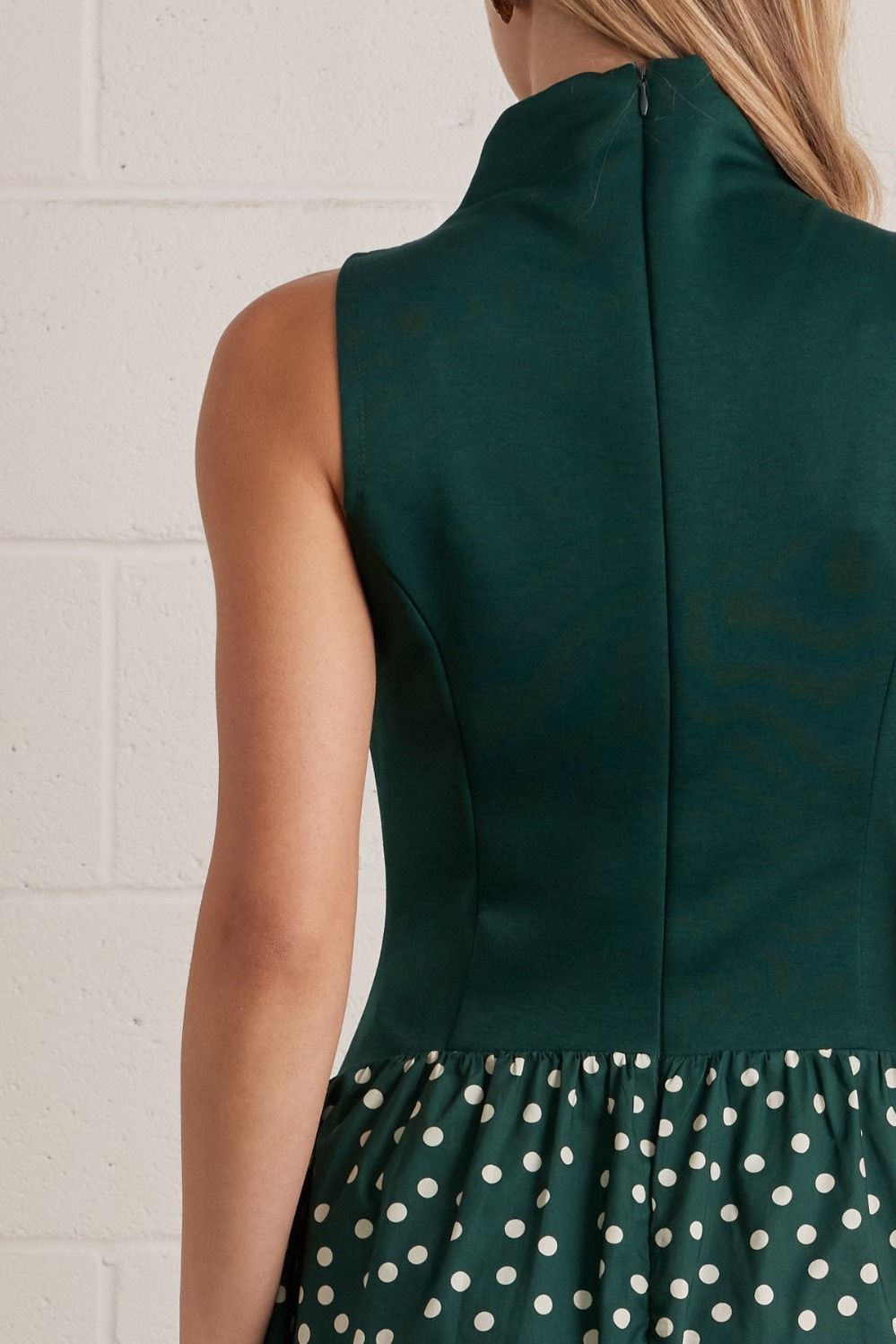 Polka Dot Midi Dress