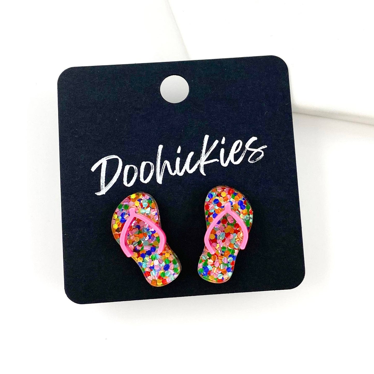 Summery Flip Flop Studs