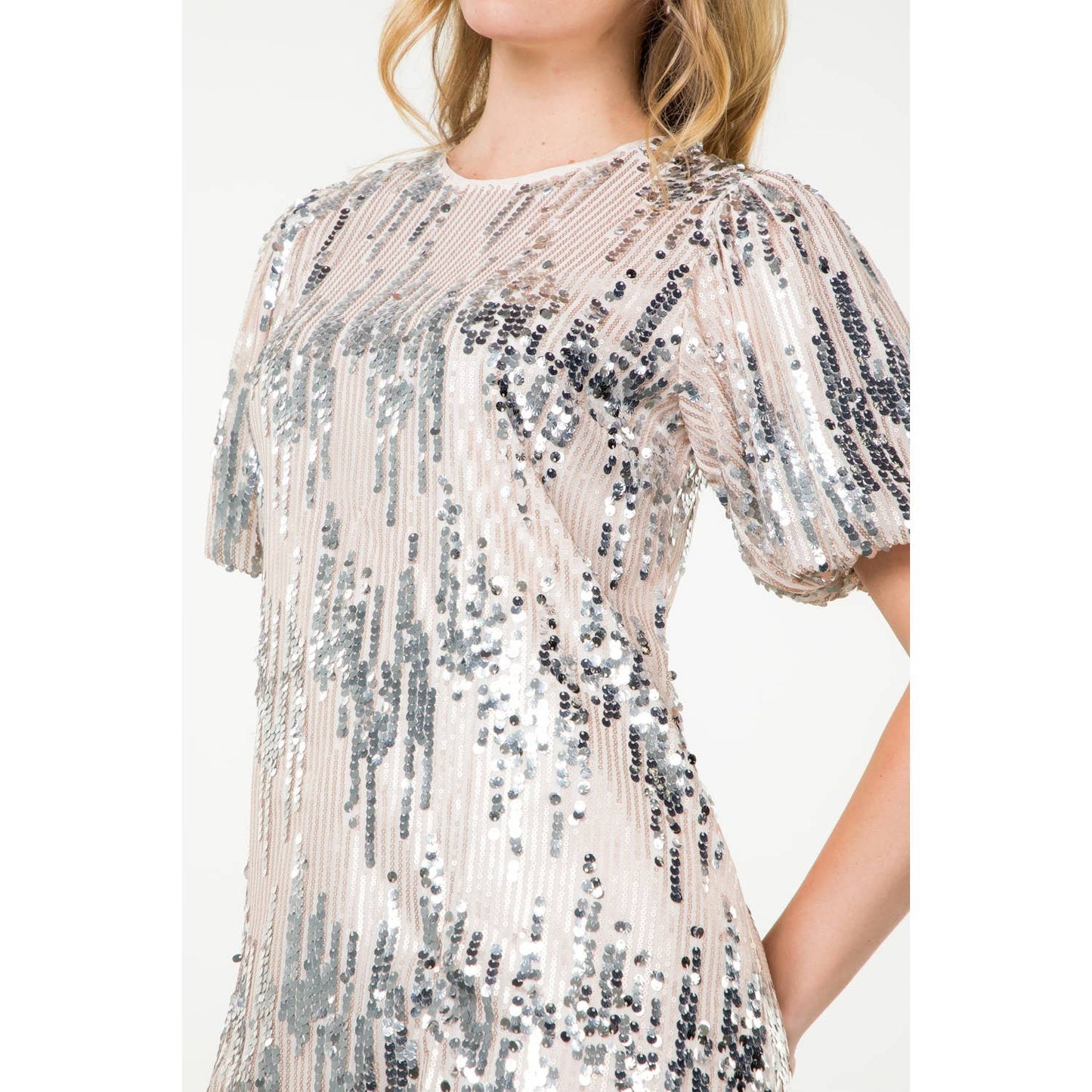 Madison Sequin Detail Dress