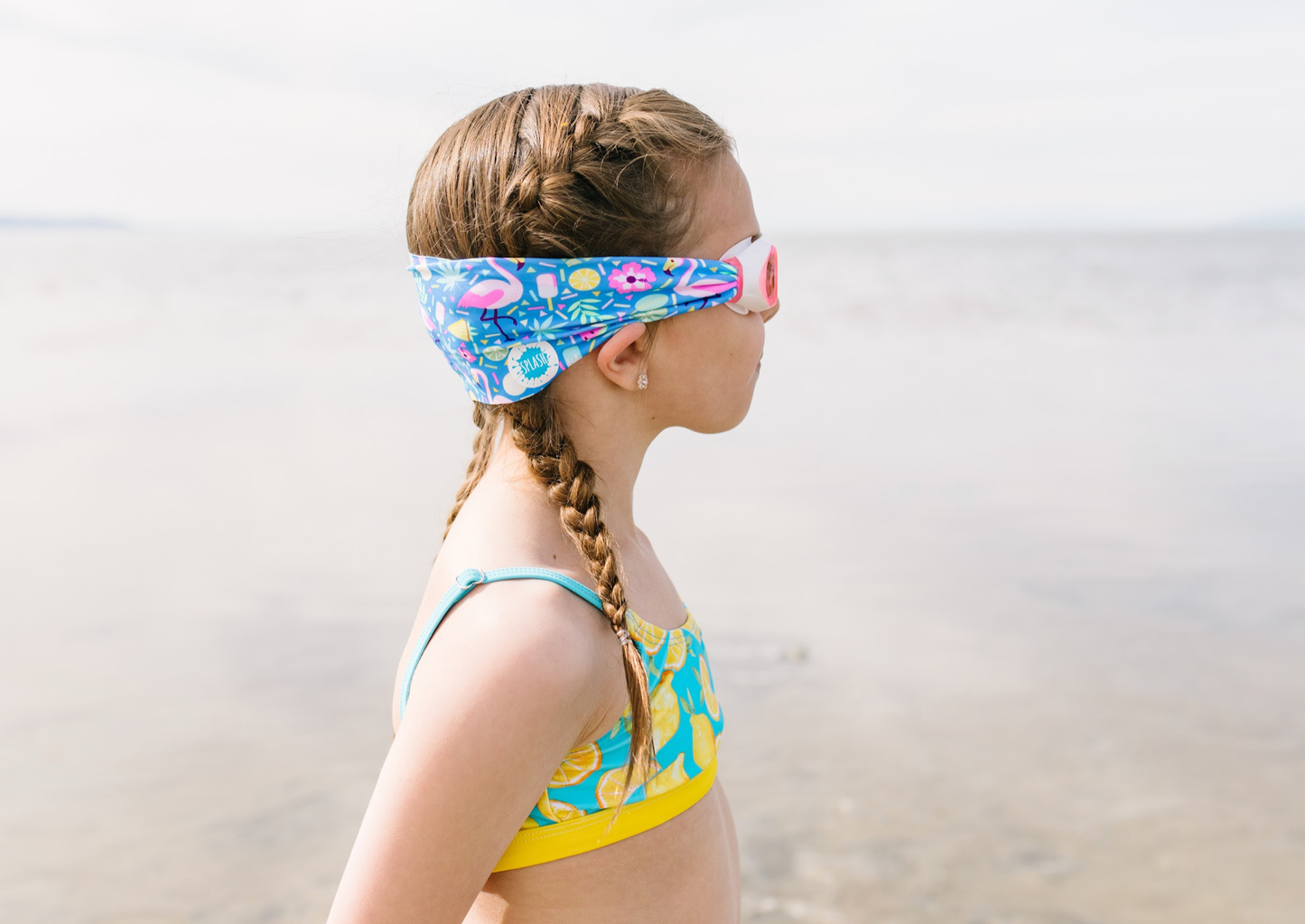 Splash Place Swim Goggles - Flamingo Pop Swim Goggles