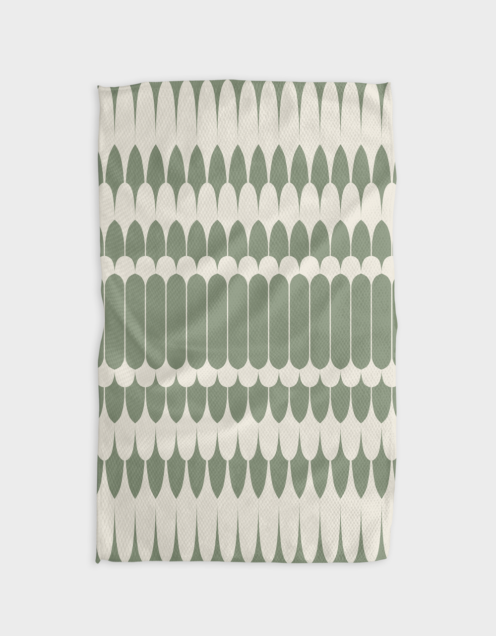Geometry - Salle Verte Kitchen Tea Towel