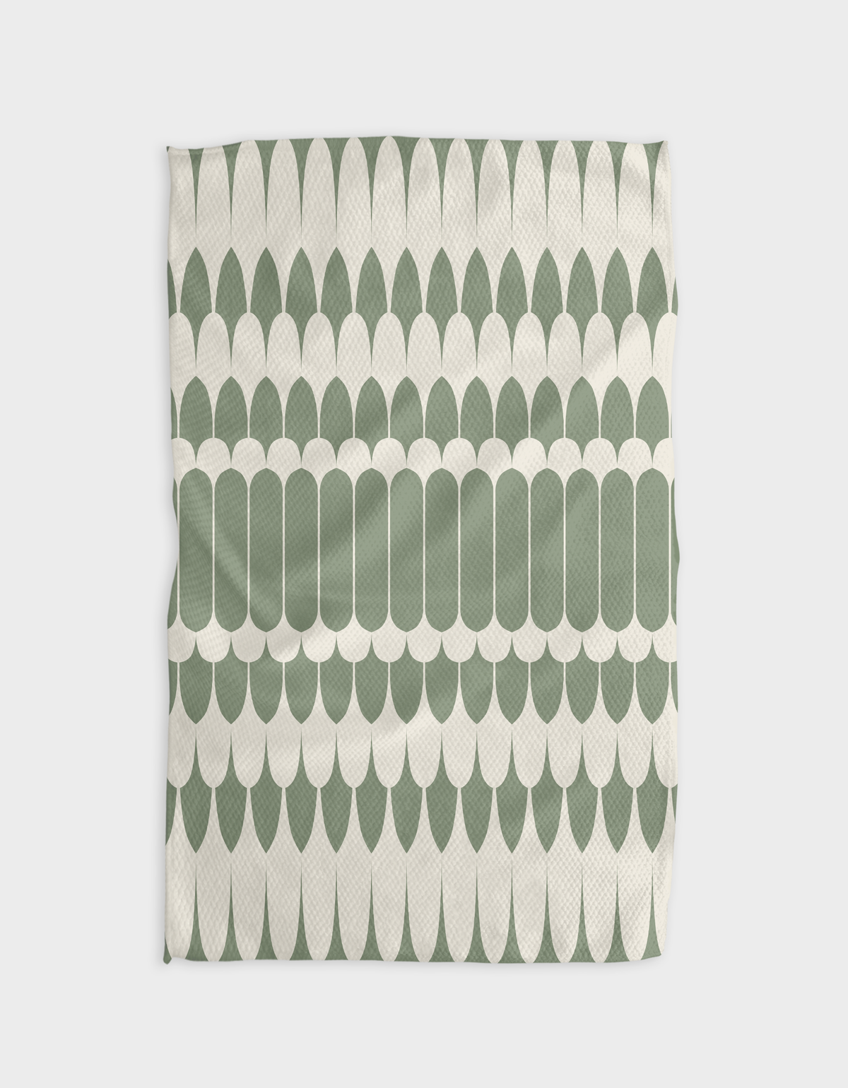 Geometry - Salle Verte Kitchen Tea Towel