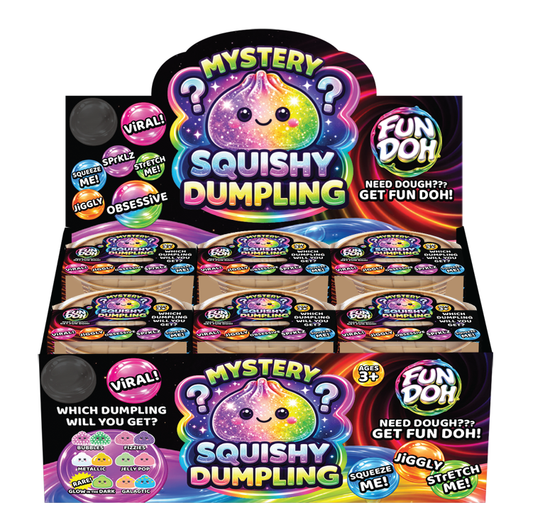 4" Fun Doh 4" Mystery Dumpling Squishies
