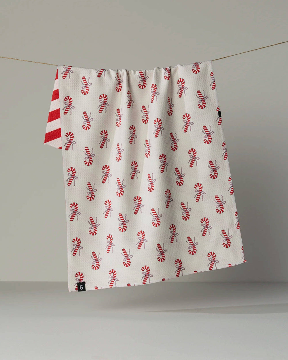 Geometry - Peppermint Lane Luxe Kitchen Towel - Holiday 2026