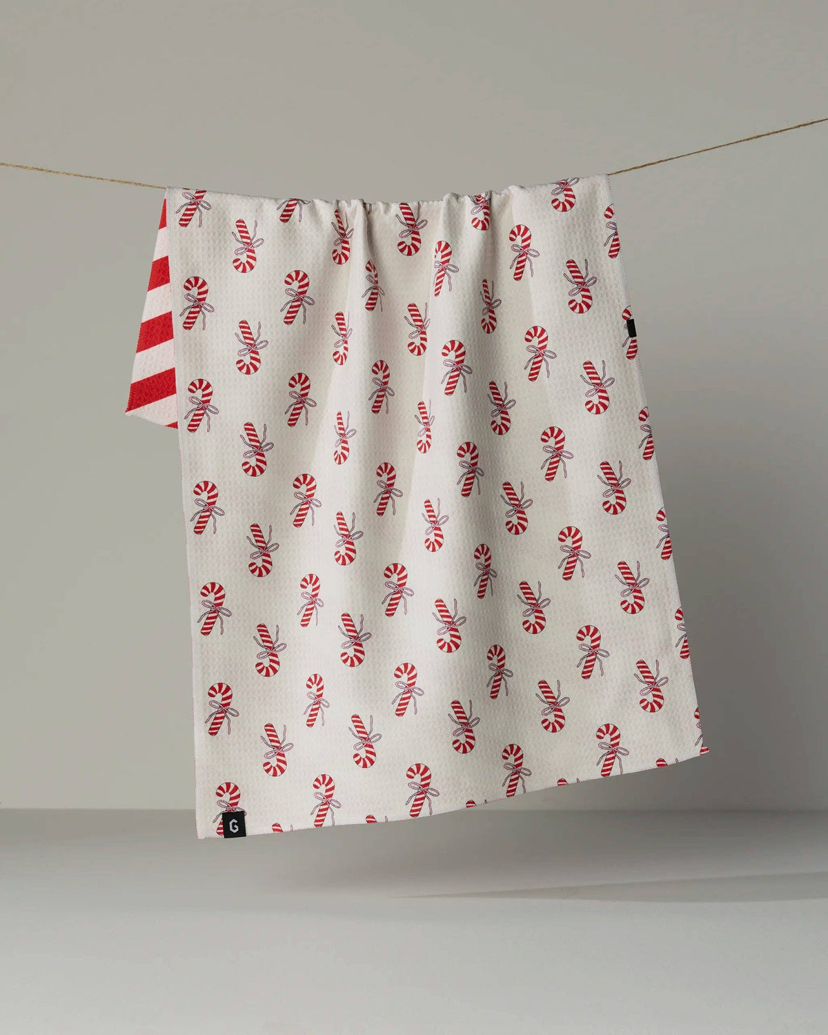 Geometry - Peppermint Lane Luxe Kitchen Towel - Holiday 2026