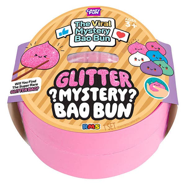 Rms® 4" Mystery Glitter Bao Bun Rare Glitter