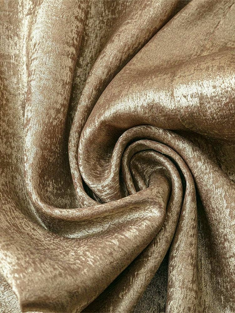 Metallic Wide-leg Pants