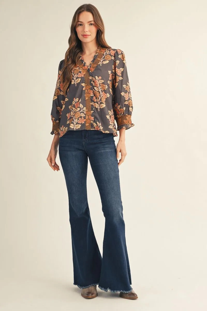 Falling For Florals Top