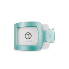 Totally Turquoise Flat Square Hair Clip