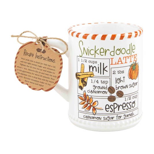 Snickerdoodle Latte Recipe Mug